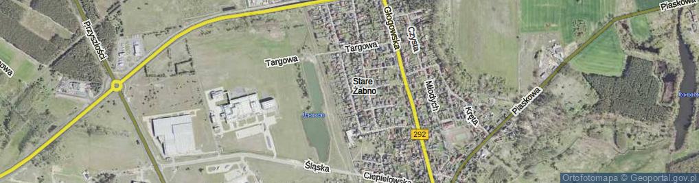 Zdjęcie satelitarne Akacjowa ul.